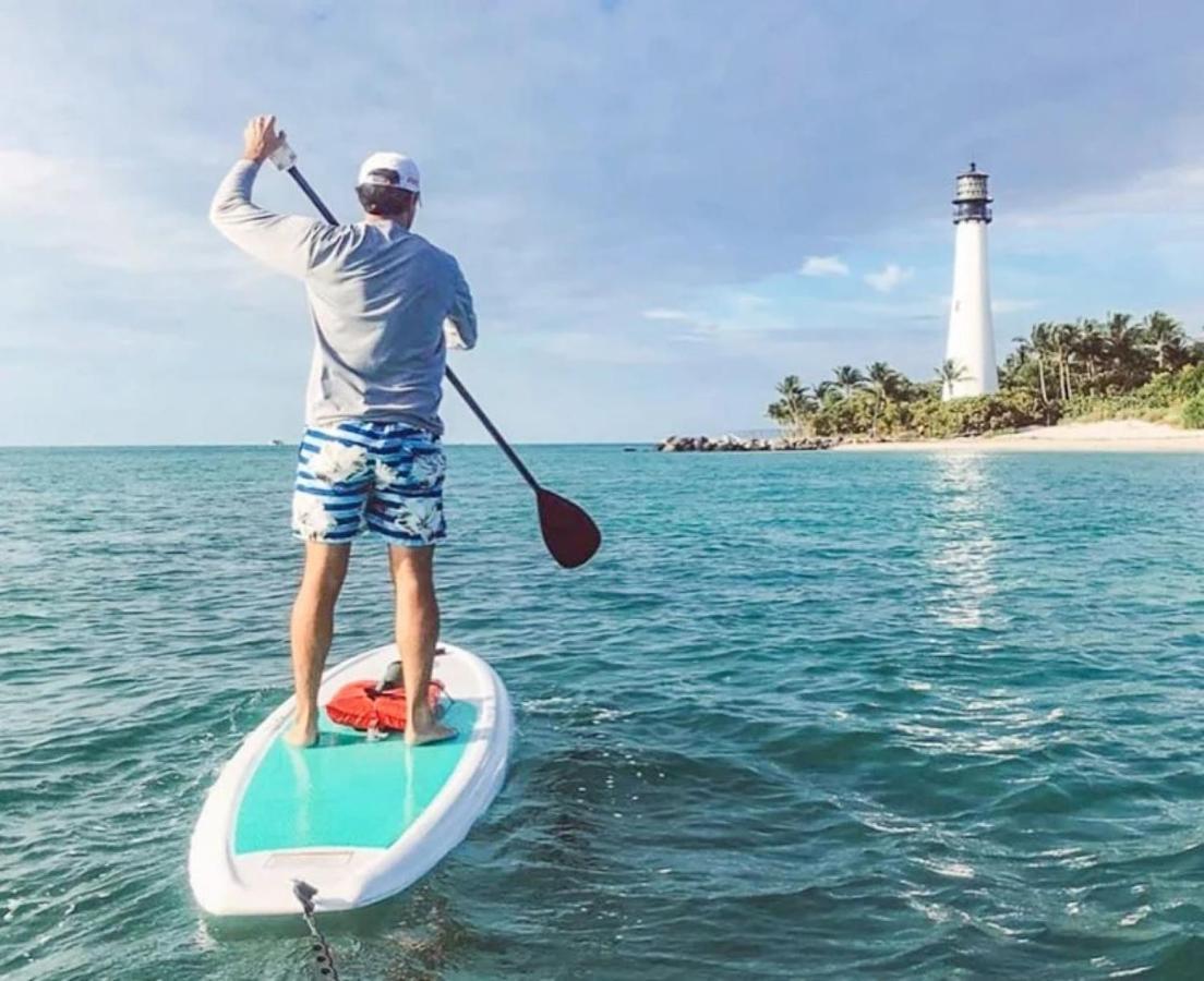 Gorgeous Beachy Chic Condo In Key Biscayne Miami Exteriör bild